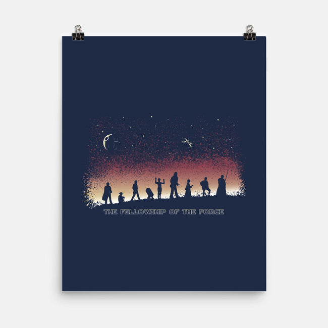 The Fellowship Of The Force-None-Matte-Poster-NMdesign