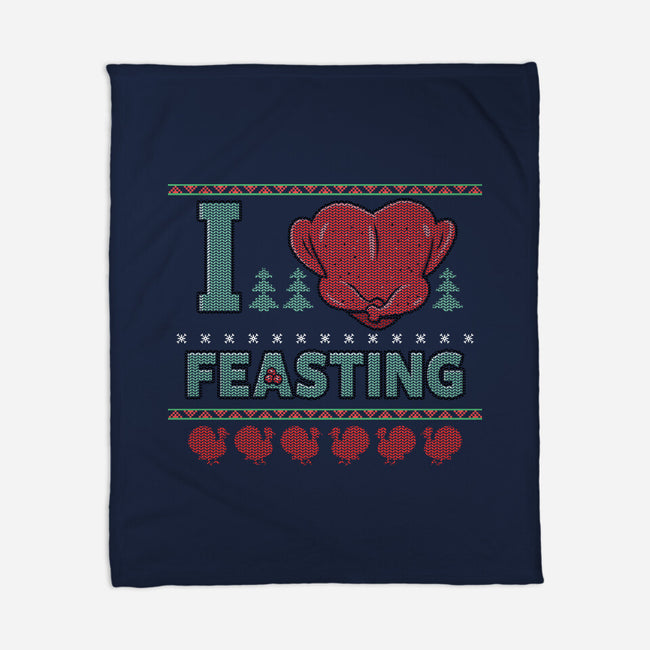 I Love Feasting-None-Fleece-Blanket-Boggs Nicolas