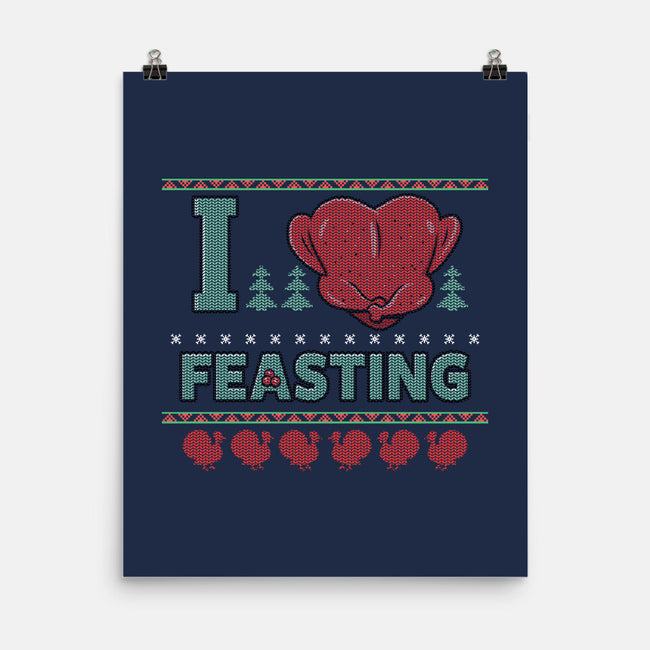 I Love Feasting-None-Matte-Poster-Boggs Nicolas