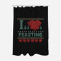 I Love Feasting-None-Polyester-Shower Curtain-Boggs Nicolas