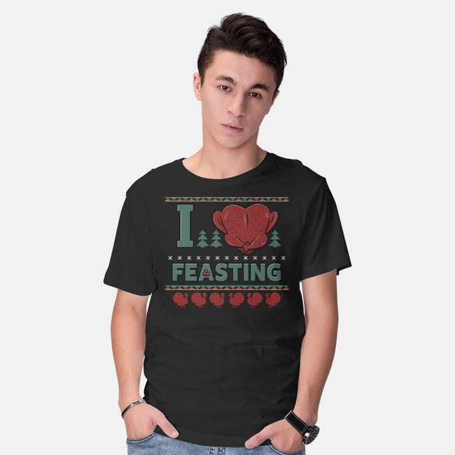 I Love Feasting-Mens-Basic-Tee-Boggs Nicolas