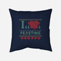 I Love Feasting-None-Removable Cover w Insert-Throw Pillow-Boggs Nicolas