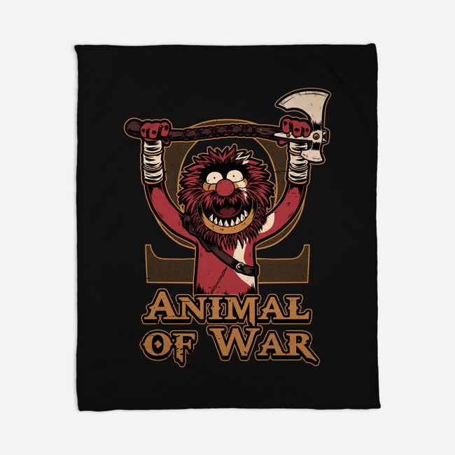 Animal Of War Game-None-Fleece-Blanket-Studio Mootant