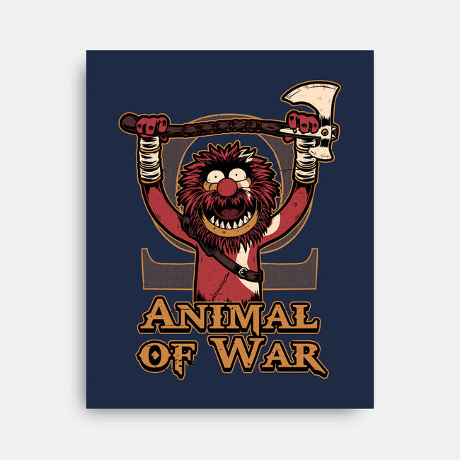 Animal Of War Game-None-Stretched-Canvas-Studio Mootant