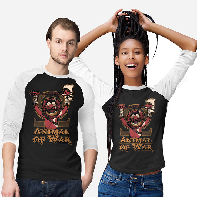 Animal Of War Game-Unisex-Baseball-Tee-Studio Mootant