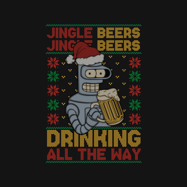 Jingle Beers-Unisex-Pullover-Sweatshirt-Melonseta