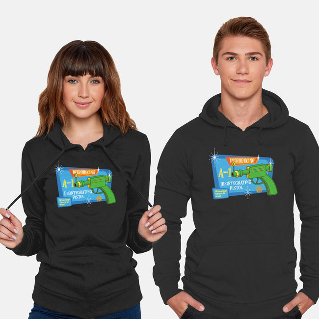 Disintegrating Pistol-Unisex-Pullover-Sweatshirt-DrMonekers
