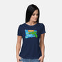 Disintegrating Pistol-Womens-Basic-Tee-DrMonekers