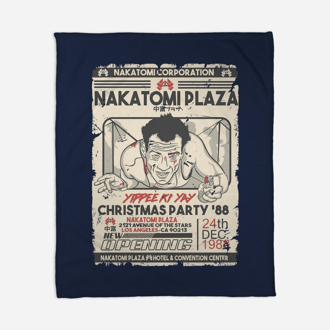 Yippee Ki Yay Christmas Party-None-Fleece-Blanket-CarloJ1956