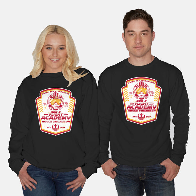 T65 Flight Academy-Unisex-Crew Neck-Sweatshirt-CarloJ1956