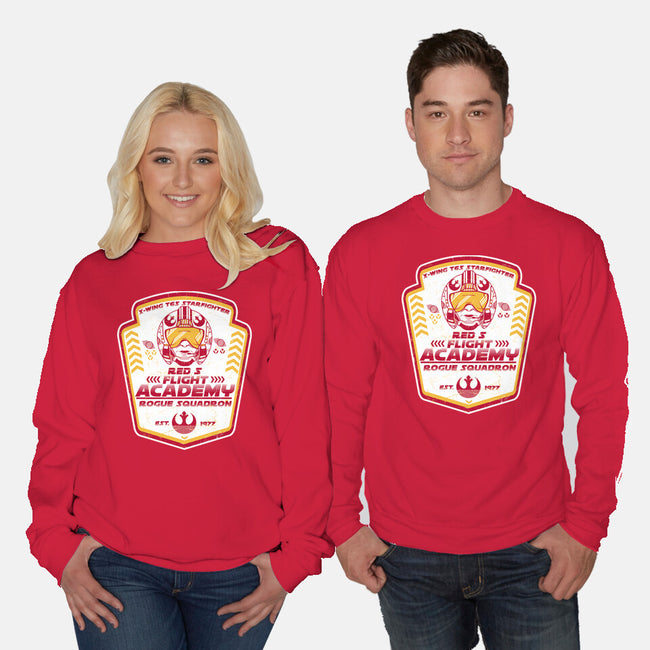 T65 Flight Academy-Unisex-Crew Neck-Sweatshirt-CarloJ1956