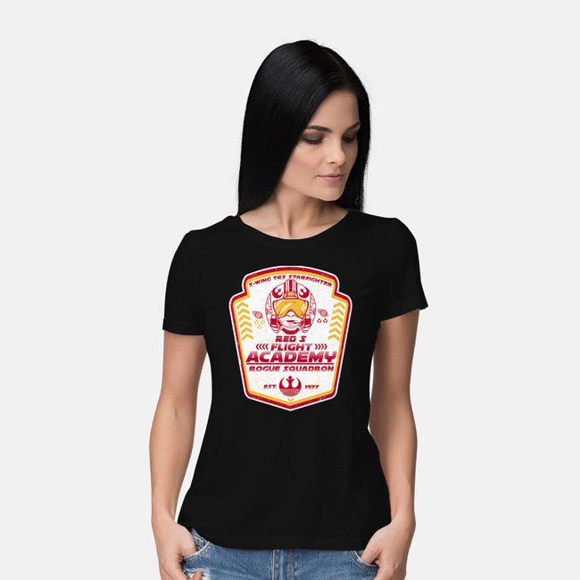 T65 Flight Academy-Womens-Basic-Tee-CarloJ1956