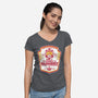 T65 Flight Academy-Womens-V-Neck-Tee-CarloJ1956