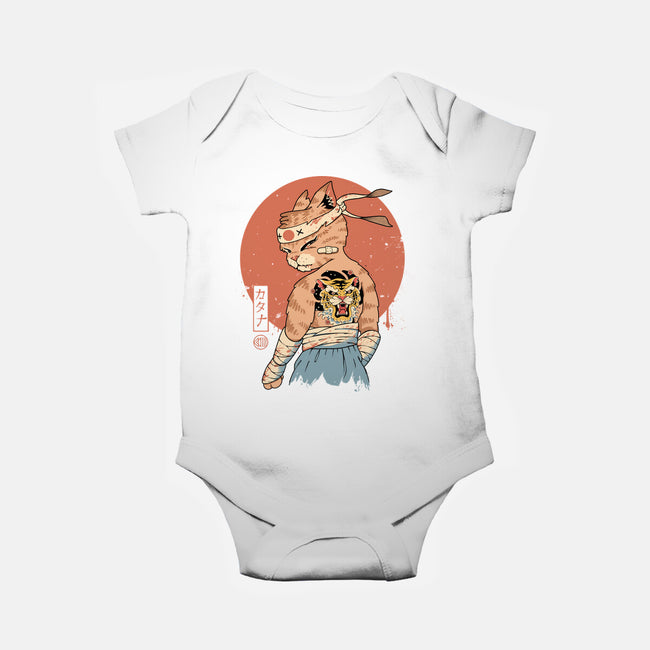 Catana Battle Damage-Baby-Basic-Onesie-vp021