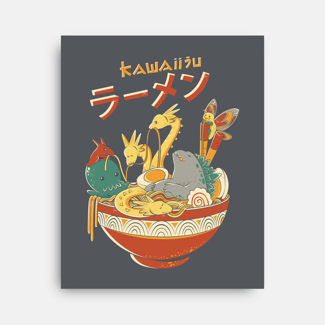 Kawaiiju Ramen-None-Stretched-Canvas-anarist