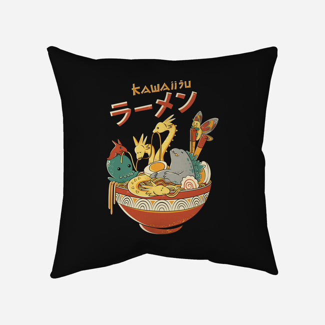 Kawaiiju Ramen-None-Removable Cover w Insert-Throw Pillow-anarist