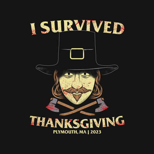 Thanksgiving Survivor-Womens-Basic-Tee-goodidearyan