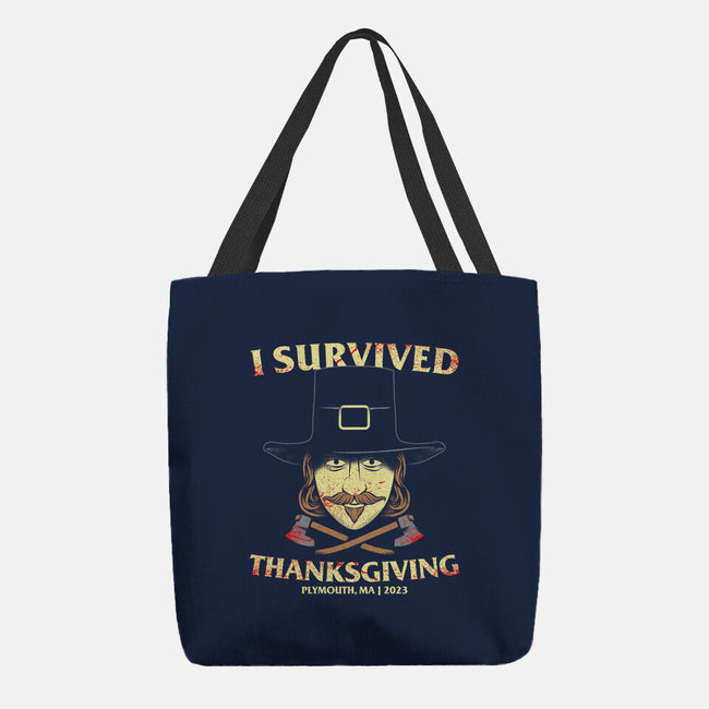 Thanksgiving Survivor-None-Basic Tote-Bag-goodidearyan