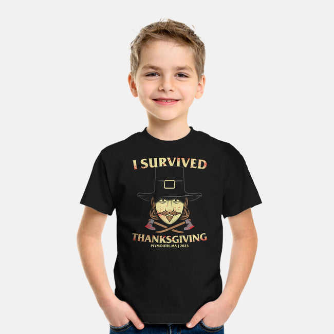 Thanksgiving Survivor-Youth-Basic-Tee-goodidearyan