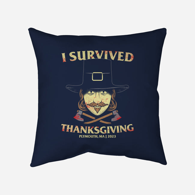 Thanksgiving Survivor-None-Removable Cover w Insert-Throw Pillow-goodidearyan