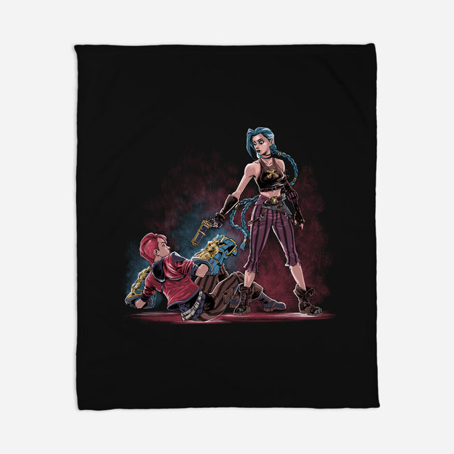 Reservoir Sisters-None-Fleece-Blanket-zascanauta