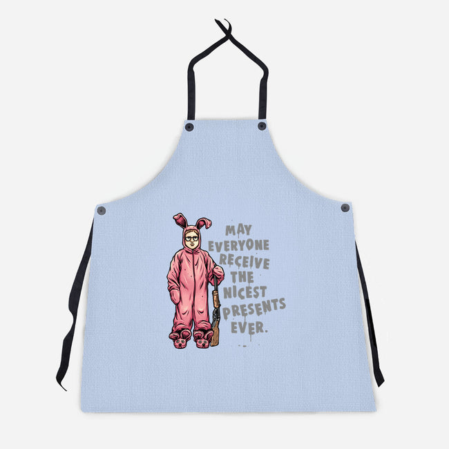 Deranged Bunny-Unisex-Kitchen-Apron-glitchygorilla