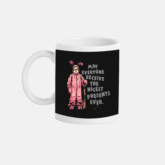 Deranged Bunny-None-Mug-Drinkware-glitchygorilla