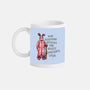 Deranged Bunny-None-Mug-Drinkware-glitchygorilla