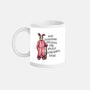 Deranged Bunny-None-Mug-Drinkware-glitchygorilla