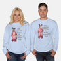 Deranged Bunny-Unisex-Crew Neck-Sweatshirt-glitchygorilla