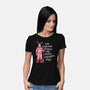 Deranged Bunny-Womens-Basic-Tee-glitchygorilla