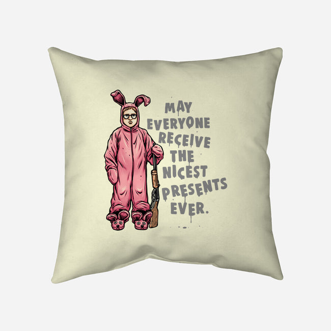 Deranged Bunny-None-Removable Cover w Insert-Throw Pillow-glitchygorilla