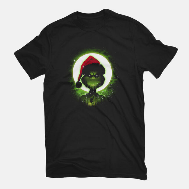 Stolen Christmas-Womens-Fitted-Tee-dandingeroz