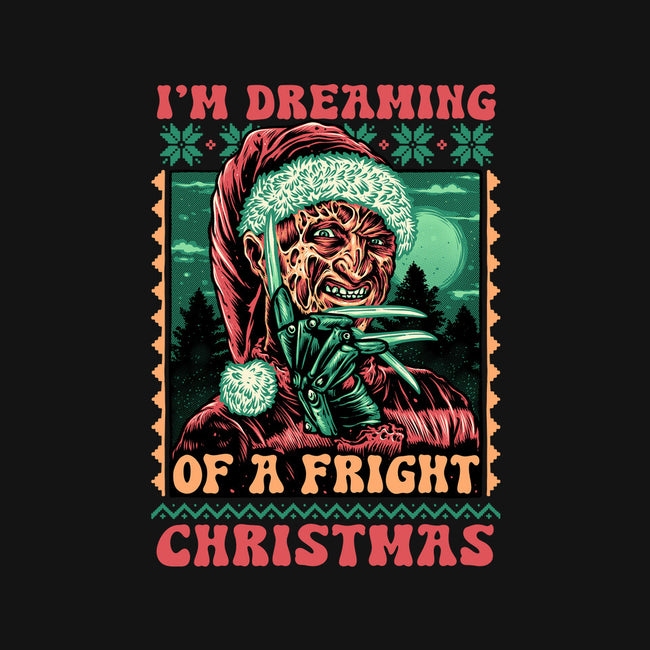 Fright Christmas-Womens-Basic-Tee-glitchygorilla