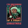 Fright Christmas-None-Removable Cover w Insert-Throw Pillow-glitchygorilla