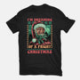 Fright Christmas-Womens-Basic-Tee-glitchygorilla