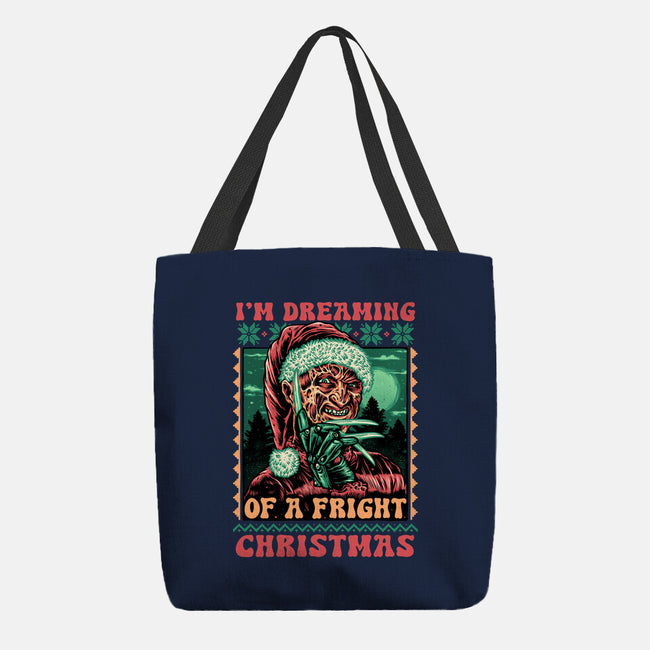 Fright Christmas-None-Basic Tote-Bag-glitchygorilla