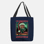 Fright Christmas-None-Basic Tote-Bag-glitchygorilla