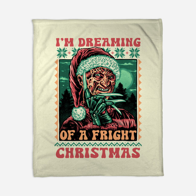 Fright Christmas-None-Fleece-Blanket-glitchygorilla