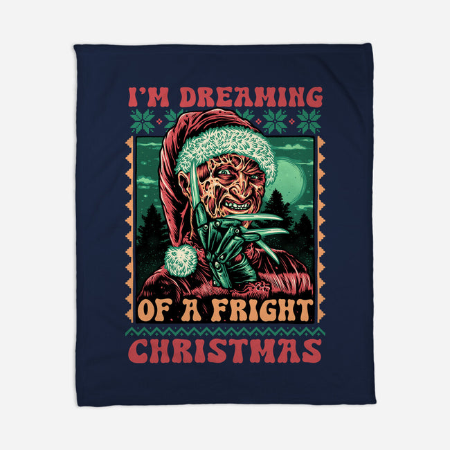 Fright Christmas-None-Fleece-Blanket-glitchygorilla