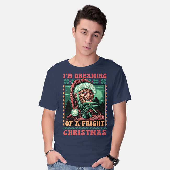 Fright Christmas-Mens-Basic-Tee-glitchygorilla