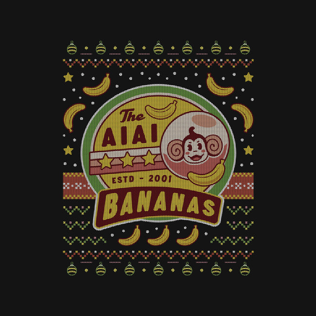 Aiai Bananas Ugly Sweater-Youth-Crew Neck-Sweatshirt-LAGELANTEE