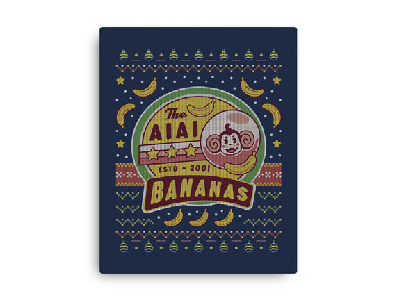 Aiai Bananas Ugly Sweater