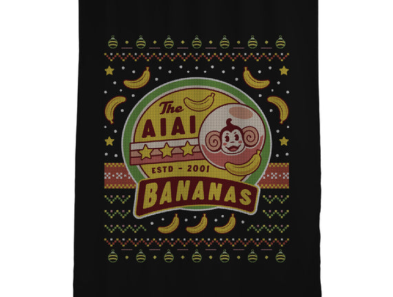 Aiai Bananas Ugly Sweater