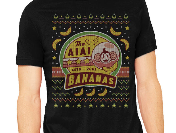 Aiai Bananas Ugly Sweater