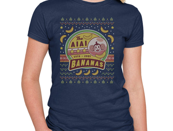 Aiai Bananas Ugly Sweater