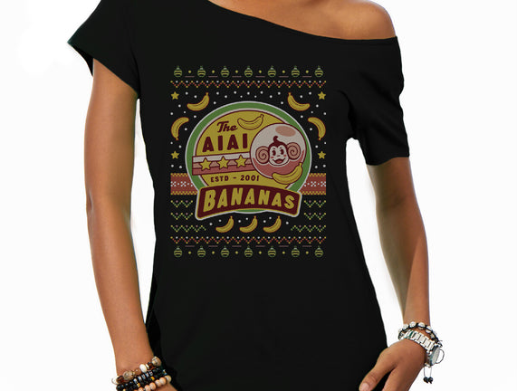 Aiai Bananas Ugly Sweater