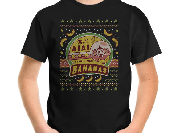 Aiai Bananas Ugly Sweater