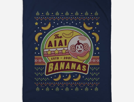 Aiai Bananas Ugly Sweater