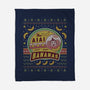 Aiai Bananas Ugly Sweater-None-Fleece-Blanket-LAGELANTEE